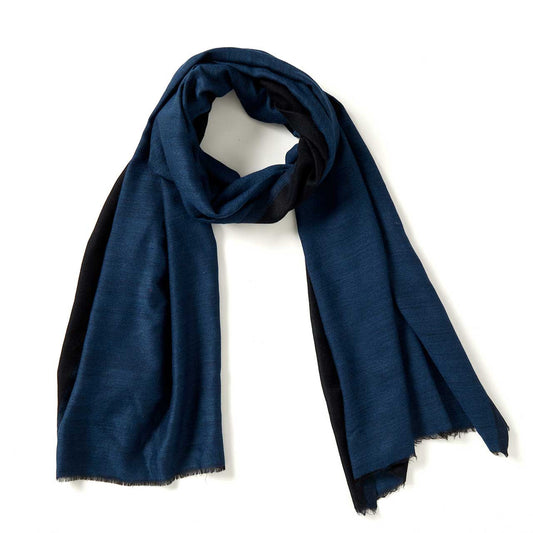 Lapis  Kashmiri Scarf