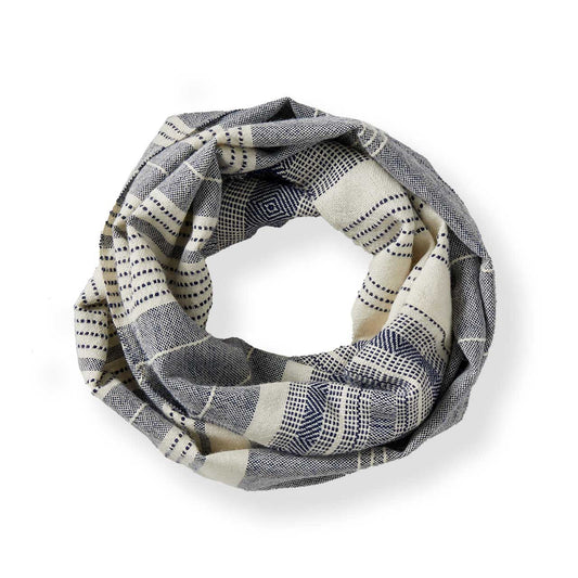 Indigo Alpaca  Scarf