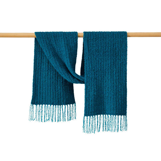 Teal  Alpaca Scarf