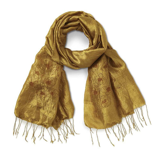Wildflower Silk Scarf
