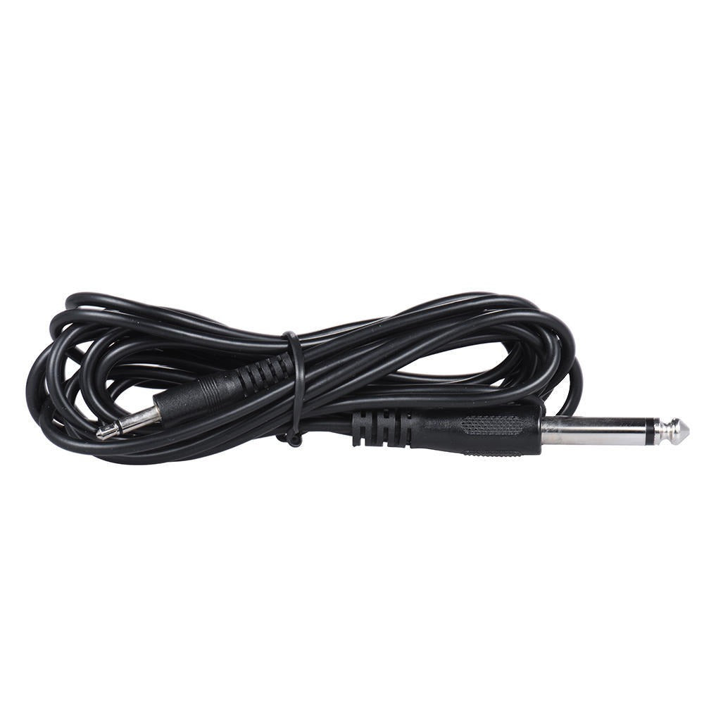 12-Hole Acoustic Guitar Sound Hole Pickup Magnetic Transducer with Audio Cable