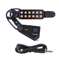 12-Hole Acoustic Guitar Sound Hole Pickup Magnetic Transducer with Audio Cable